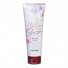 TONYMOLY Cherry Blossom Body Cream Daily Moisture Body Cream With Cherry Blossom For Dry Skin  02 كريم مرطب للجسم