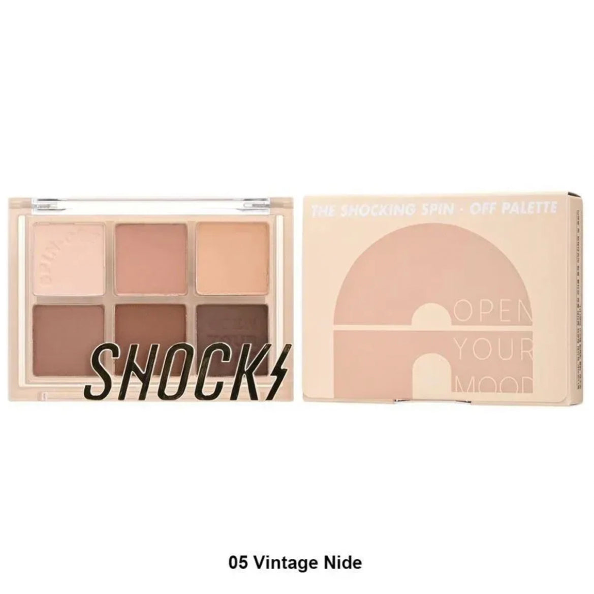 TONYMOLY The Shocking Spin Off Palette 05 Vintage Nude بالت شدو