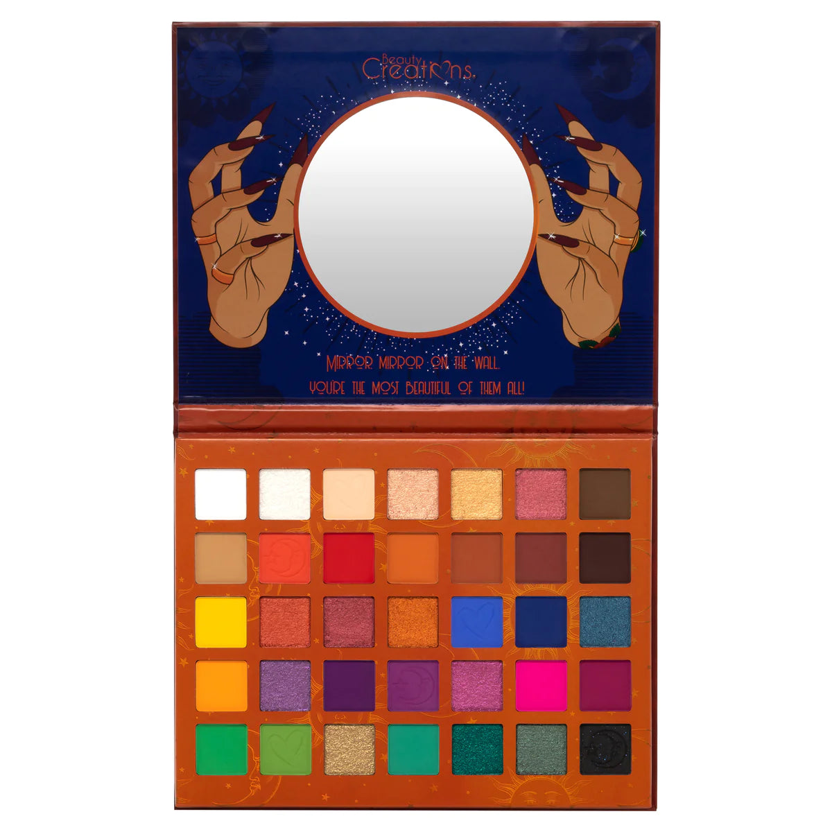 BEAUTY CREATIONS Fortune Teller Past Present Futuire Madame Ruby Eyeshadow Palette inquire within ￼