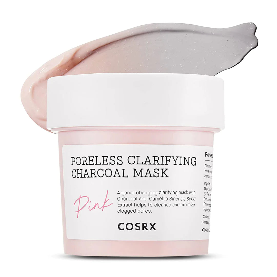 COSRX Poreless Clarifying Charcoal Mask Pink قناع منقي بالفحم