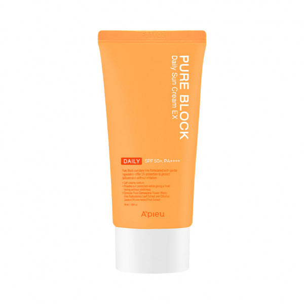 A'PIEU Pure Block Daily Sun Cream EX SPF50/PA+++ واقي شمس