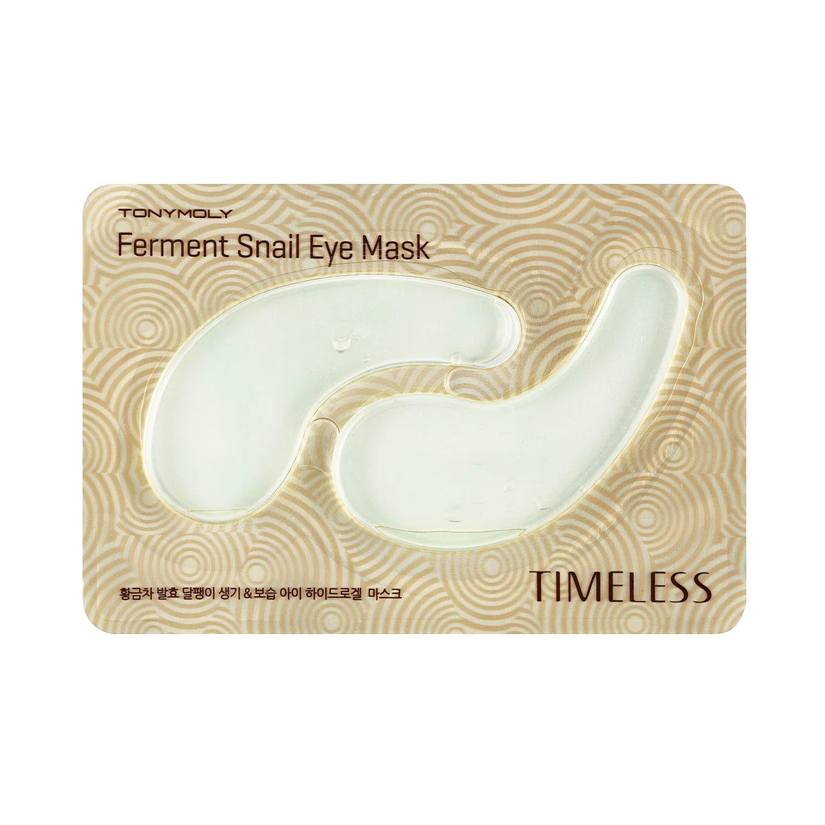 TONYMOLY Timeless Ferment Snail Eye Mask شرائح العين بالحلزون
