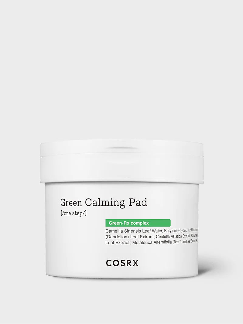 COSRX One Step Green Calming Pad شرائح البشره المهدئة