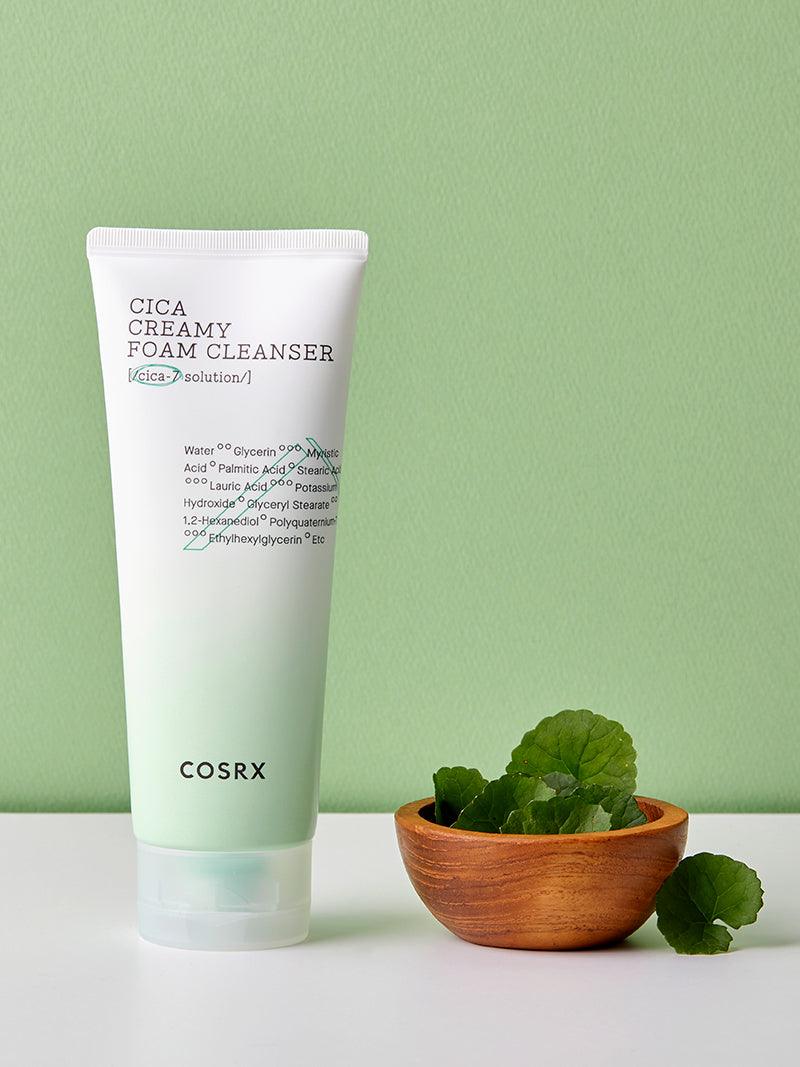 COSRX Cica Creamy Foam Cleanser غسول السيكا للبشرة
