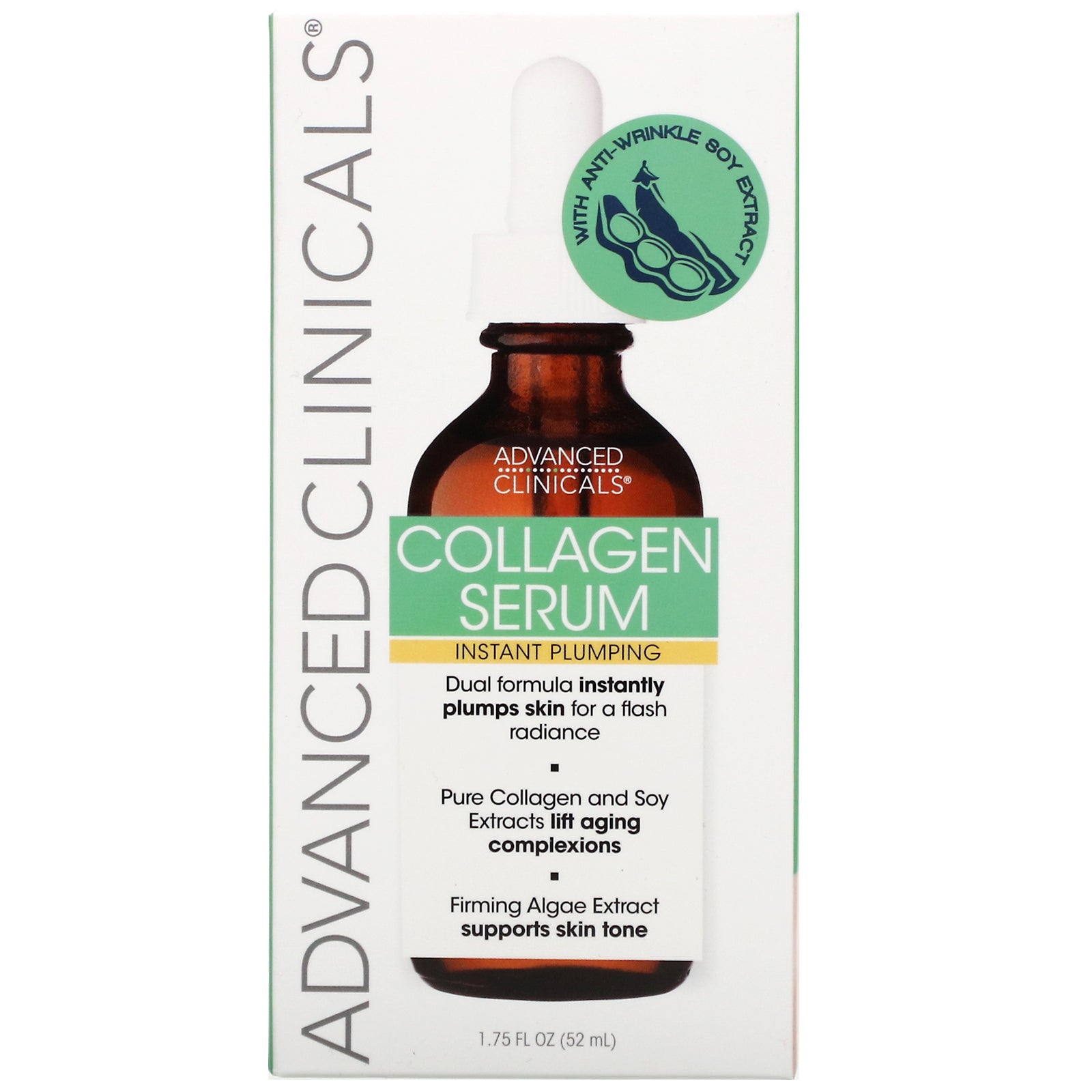 ADVANCED CLINICALS Collagen Serum Instent Plumping serum سيروم الكولاجين للبشره من ادفانسد كلينيكالز