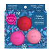 EOS Holiday Lip Balm Candy Cane Swirl Pink Champagne Raspberry Could