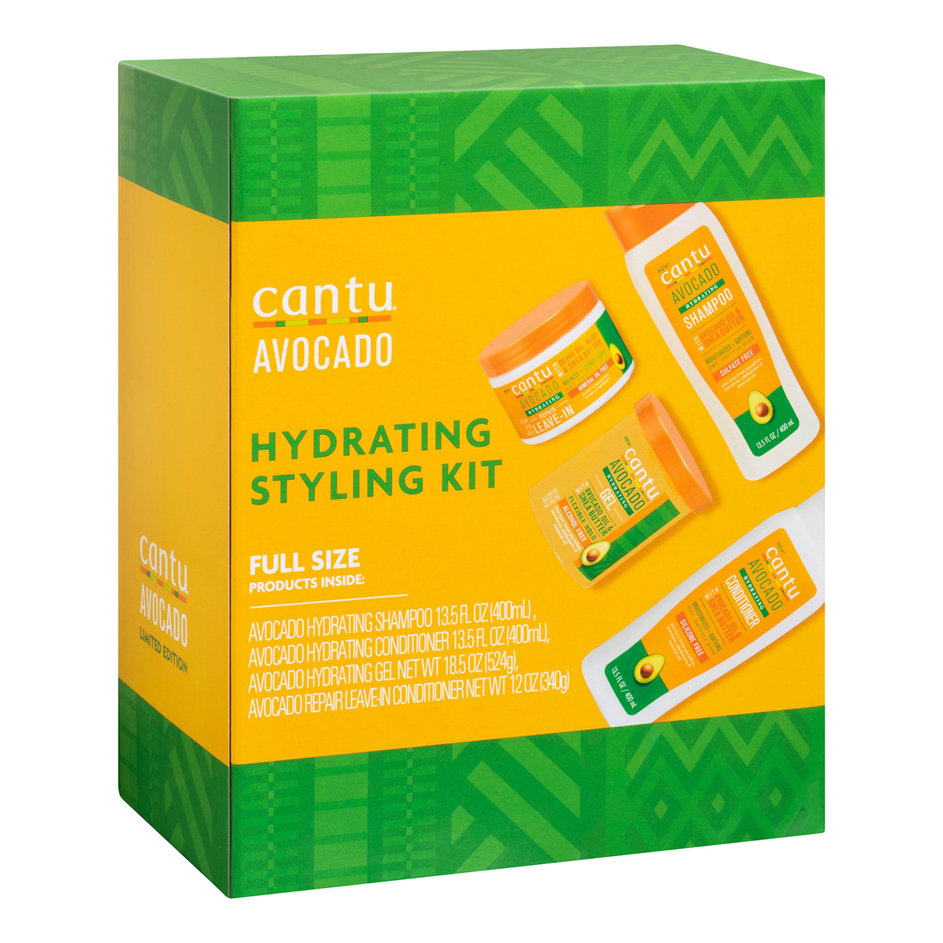CANTU Avogado Hydrating Styling Kit Full Size