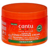 CANTU Shea Butter Leave In Conditioning Cream For Natural Curls Coils Waves Softens & Helps Repair Hair Breakage   Hair