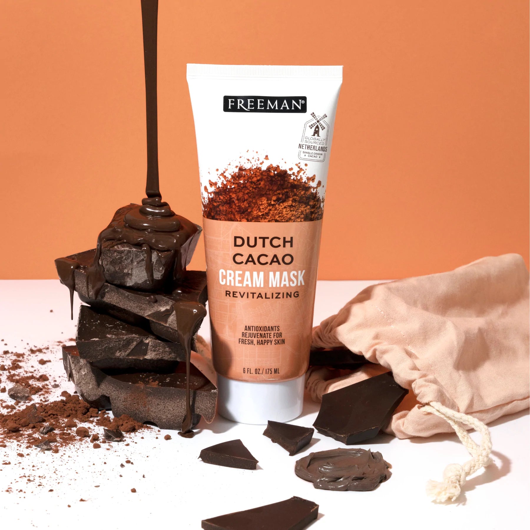 FREEMAN Dutch Cacao Cream Mask Revitalizing ماسك الكاكاو الكريمي للبشرة