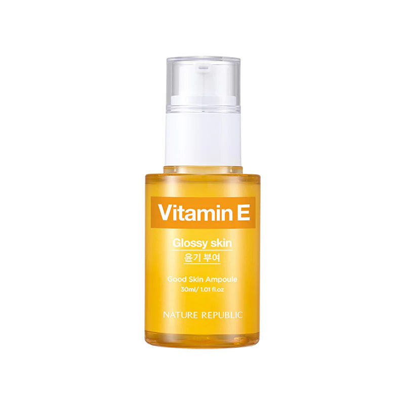 NATURE REPUBLIC Vitamin E Glossy Skin Good Skin Ampoule سيروم لتعزيز نضارة البشرة بالفيتامين إي