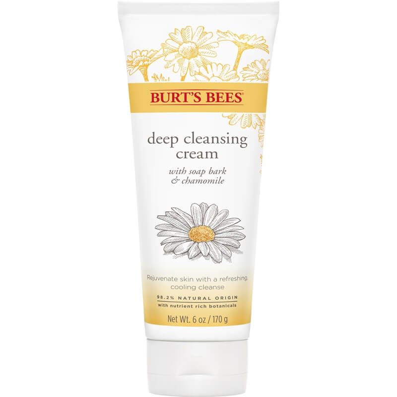 BURT'S BEES Deep Cleansing Cream With Soap Bark & Chamomile غسول كريمي للبشرة
