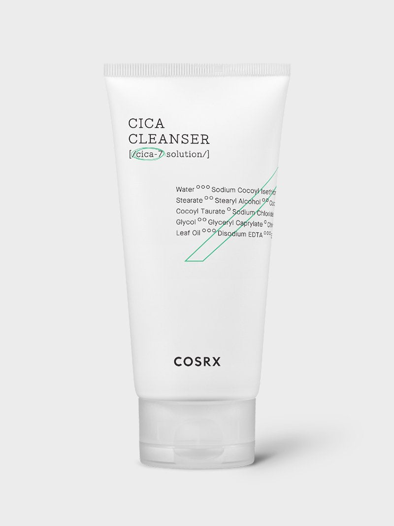 COSRX Cica Cleanser cica 7 solution غسول السيكا للبشرة الحساسة