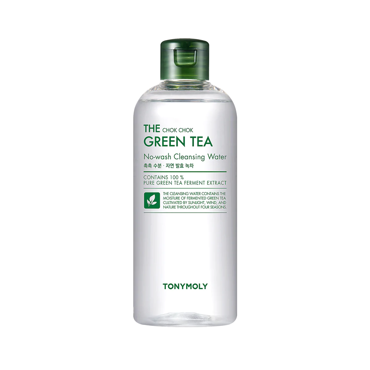 TONYMOLY The Chok Chok Green Tea No Wash Cleansing Water