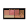 LA COLORS So Cheeky Blush & Highlights Pallet Peaches And Cream