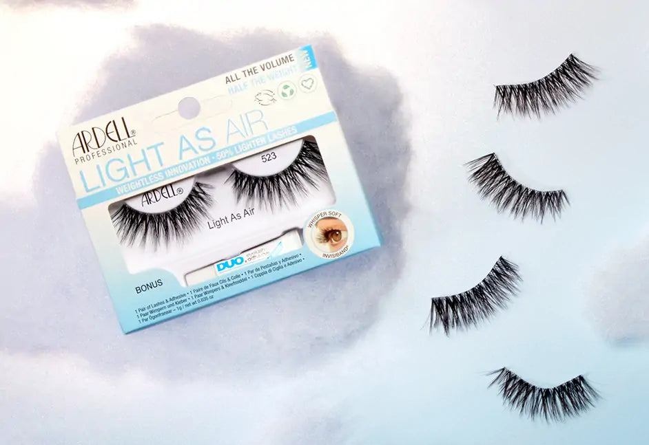 ARDEL Light As Air All The Volume Half The Weight Whightless Innovation 50% Lighter Lashes 523