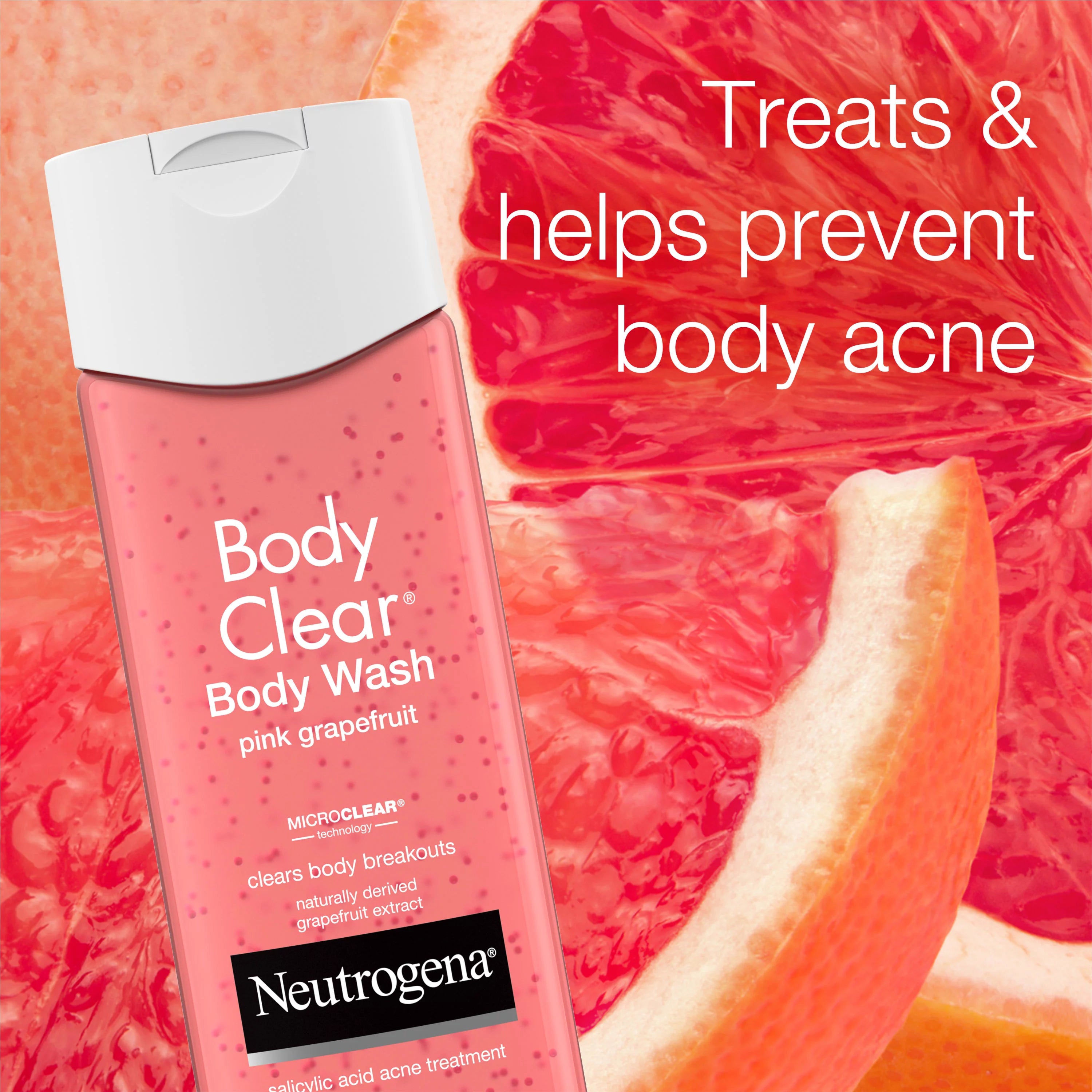 NEUTROGENA Body Clear Body Wash Pink Grapefruit