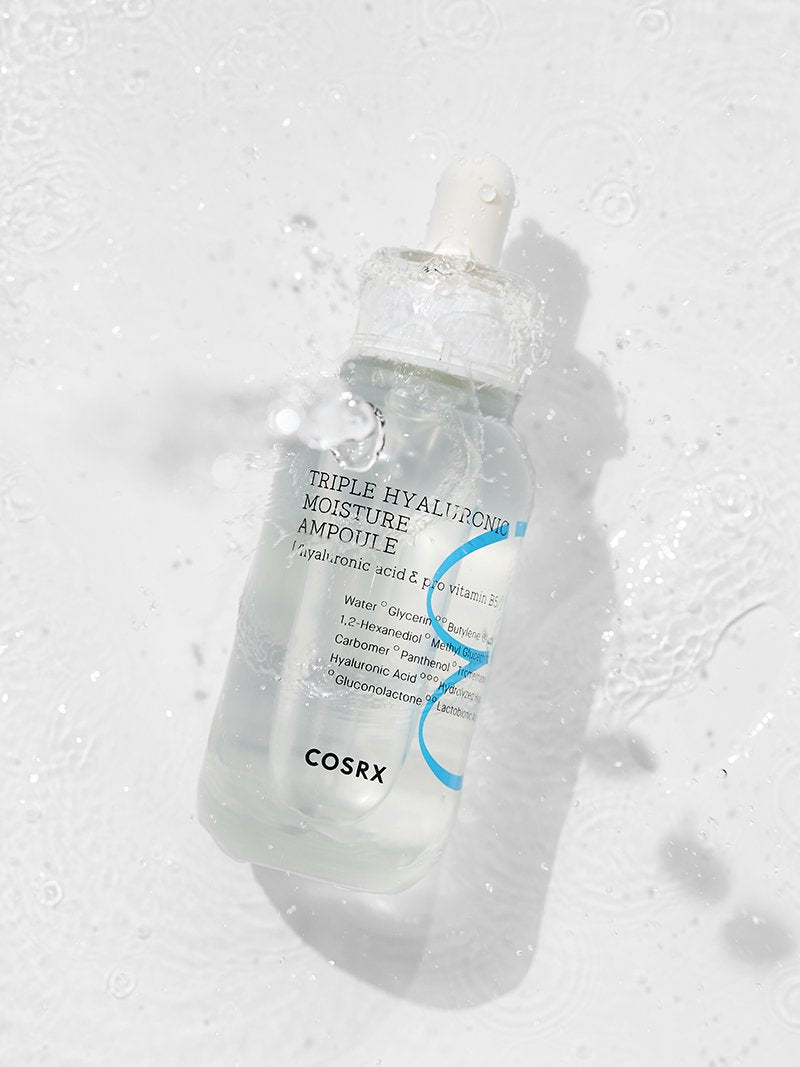 COSRX Triple Hydrating Moisture Ampoule Hyaluronic Acid & Pro Vitamin B5 سيرم ترطيب البشرة بالهيالرونيك اسد